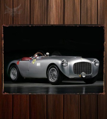 Металлическая табличка Ferrari 212 Export Spider by Motti